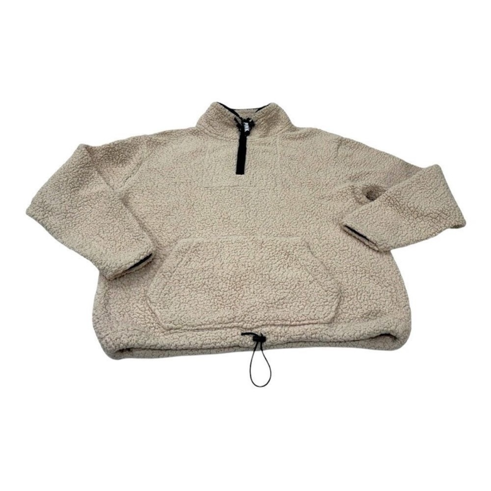 Victoria's Secret Pink Sherpa Fleece Pullover